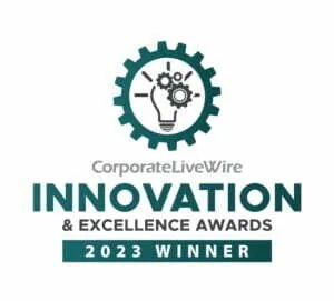Gewinnerlogo der Innovation & Excellence Awards 2023